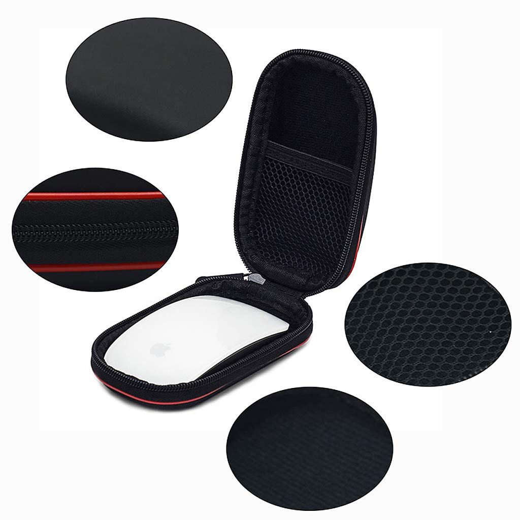 Verilux Protective Sleeve for Apple Magic Mouse 1/2, Waterpoor Cover for Powerful Travel Suitcase, Mesh Accessory Pocket, Detachable Bag(Black) Verilux Protective Sleeve for Apple Magic Mouse 1/2, Waterpoor Cover for Powerful Travel Suitcase, Mesh Accessory Pocket, Detachable Bag(Black)